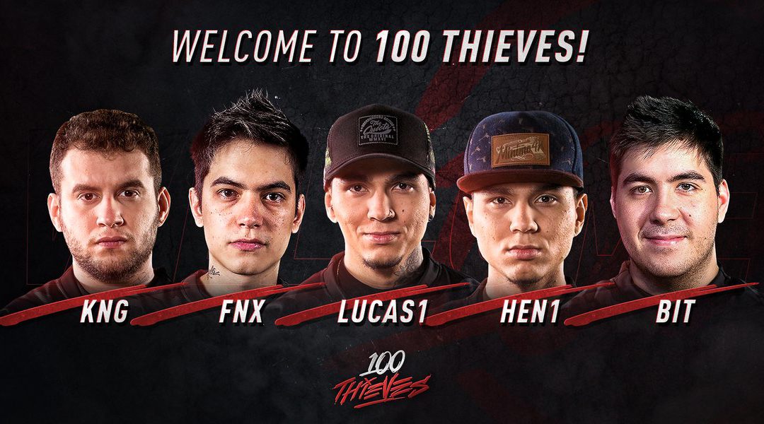 100Thieves Fire Player kNg for Homophobic Remarks