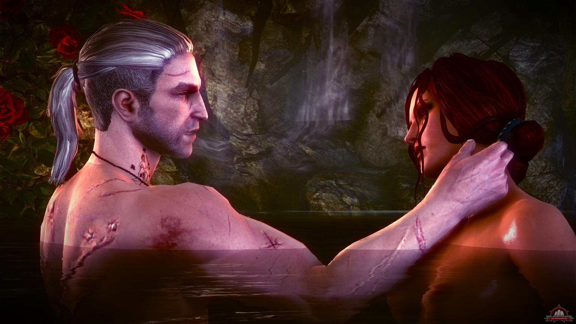 the witcher geralt and triss
