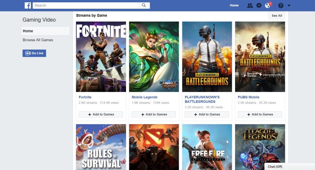 FB.gg is Facebook’s Answer to Twitch