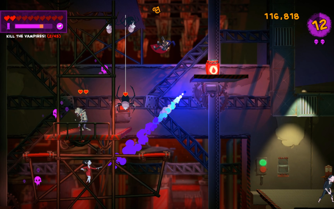 Damsel Is a Fast-Paced Indie Platformer About Corporate Vampires